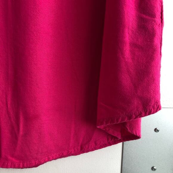 Torrid Harper Linen Blend Pullover Tank Top Pink Blouse Women’s Size 1 (14/16) - Picture 6 of 8